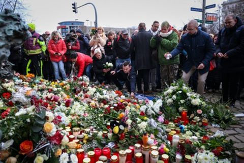 Gedenken an die Opfer in Magdeburg