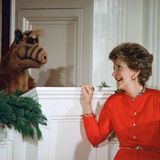 Alf mit Nancy Reagan