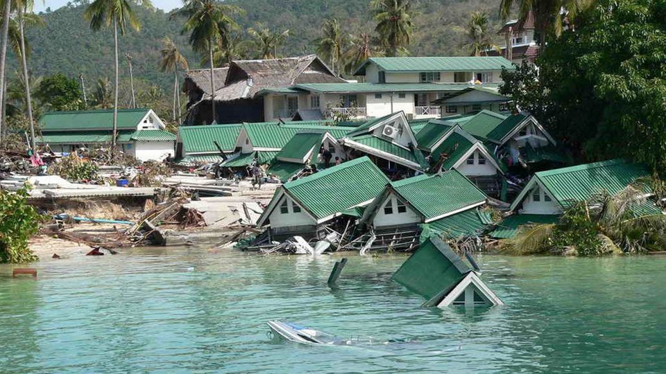 Tsunami im Indischen Ozean 2004: Bilder der Katastrophe vor 20 Jahren ...