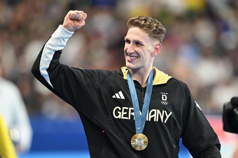 Lukas Märtens mit Goldmedaille