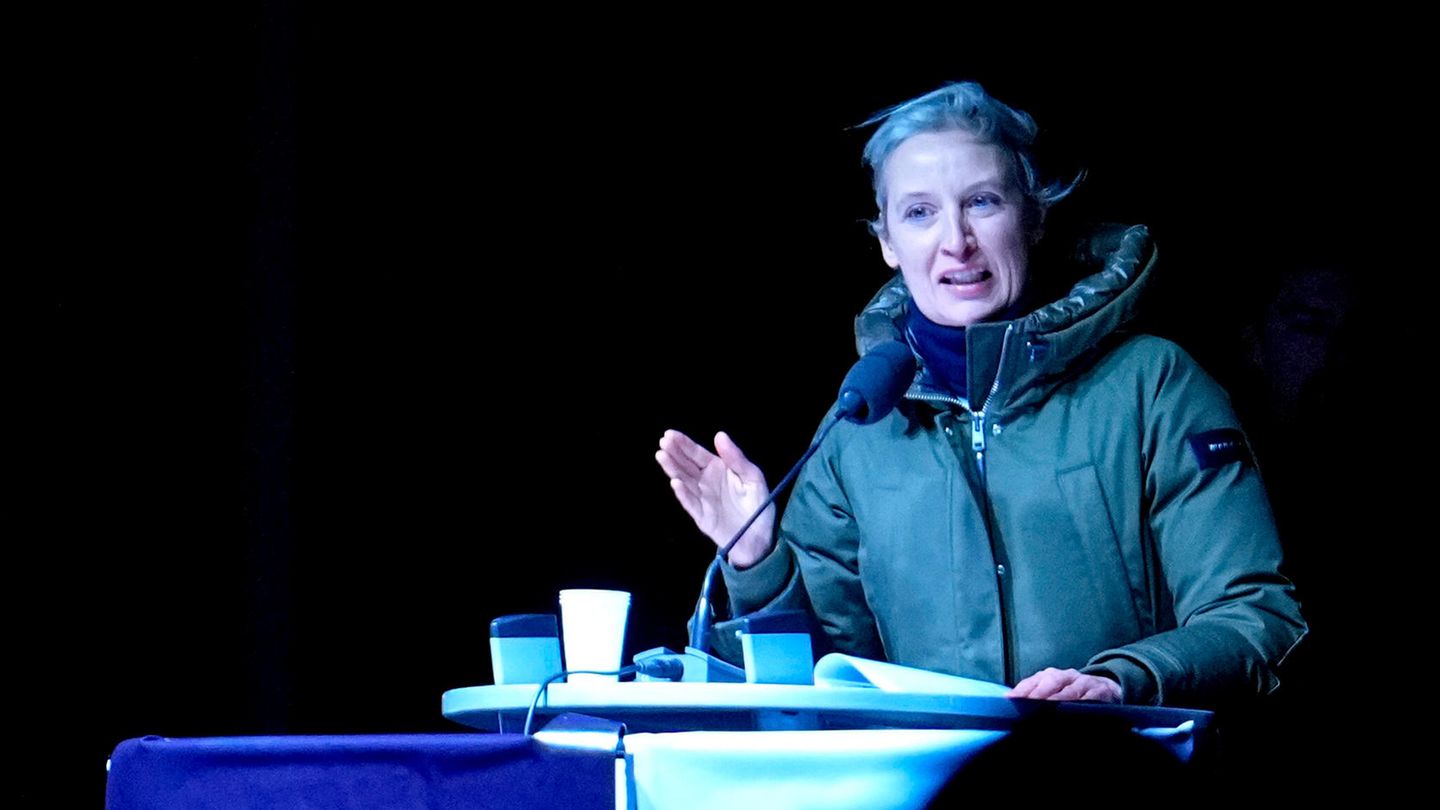 In Magdeburg, Alice Weidel says: “He doesn’t belong to us”