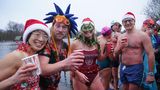 Weihnachten Anbaden Weihnachtsbaden