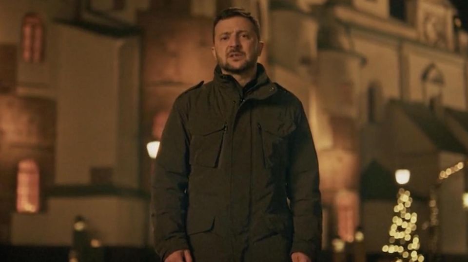 Ukraine: Die Weihnachtsbotschaft von Selenskyj im Video