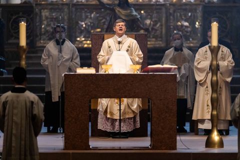 Der Gottesdienst in  Freiburg
