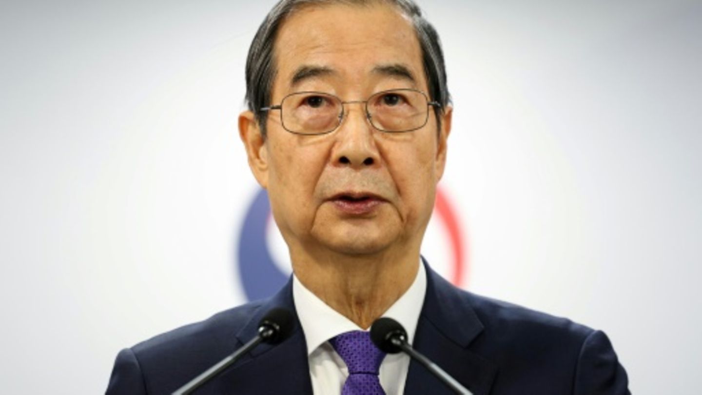 Südkoreas Interimspräsident Han Duck Soo