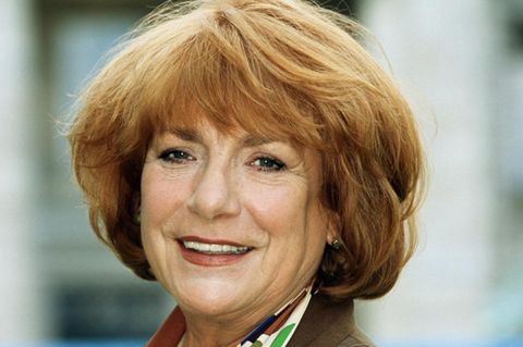Hannelore Hoger im Portrait
