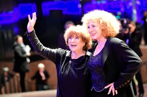 Hannelore Hoger mit Tochter Nina im Jahr 2017