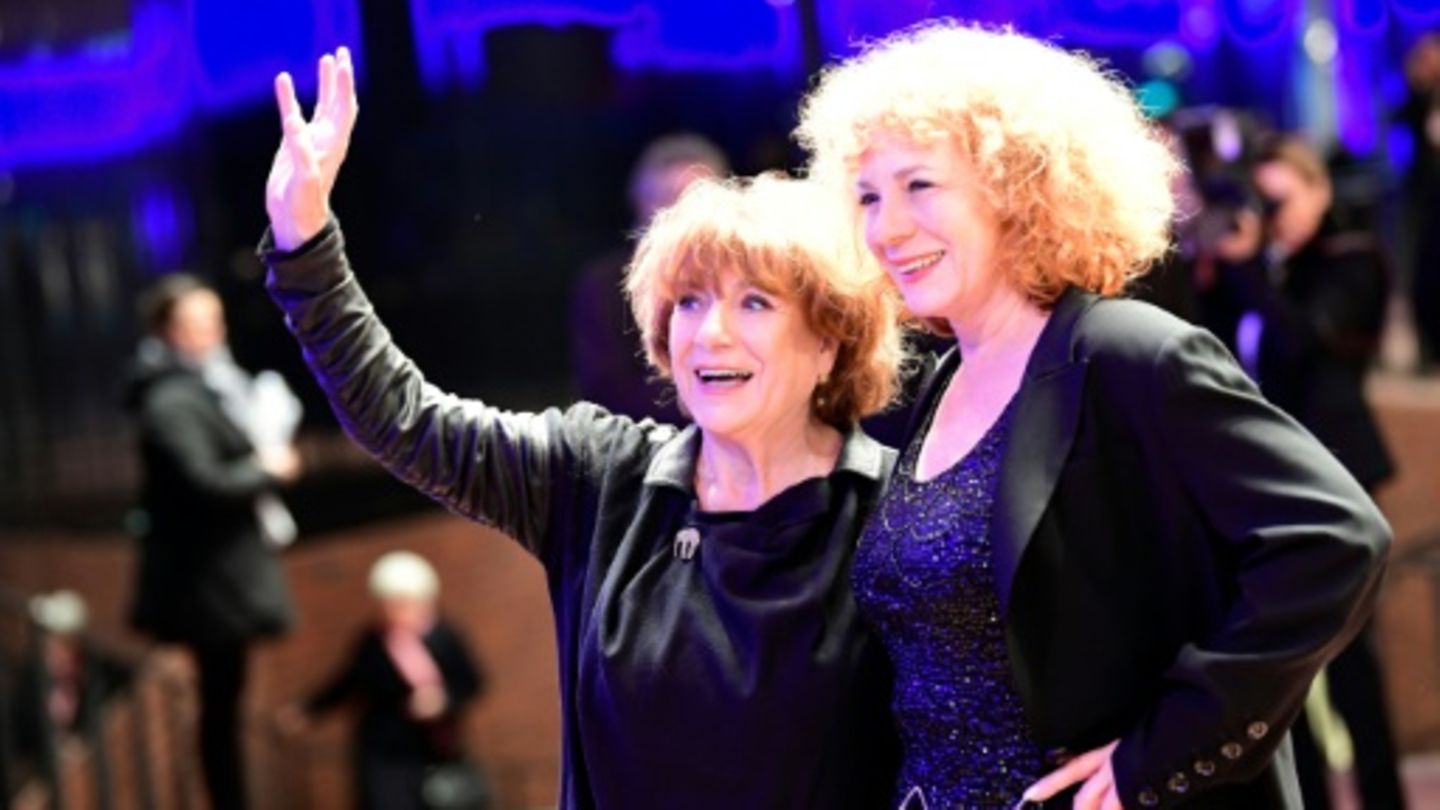 Hannelore Hoger mit Tochter Nina im Jahr 2017