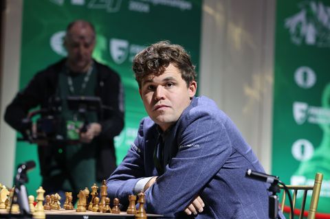 Titelverteidiger Magnus Carlsen