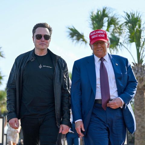 Donald Trump und Elon Musk