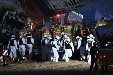 Rettungseinsatz in Südkorea
