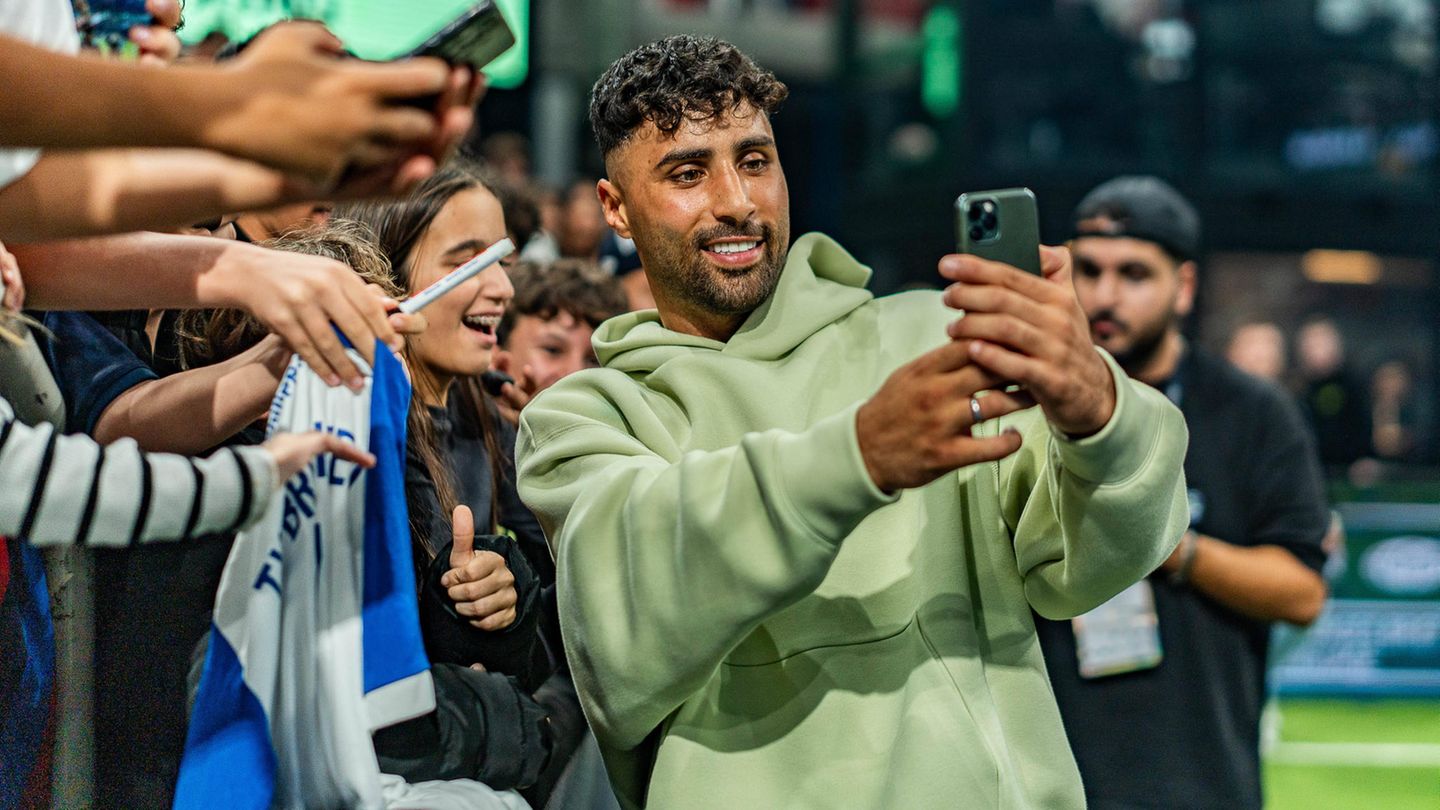 Einen an der Waffel: Influencer Nader Jindaoui lockt Tausende zu Waffelladen – Polizei schreitet ein
