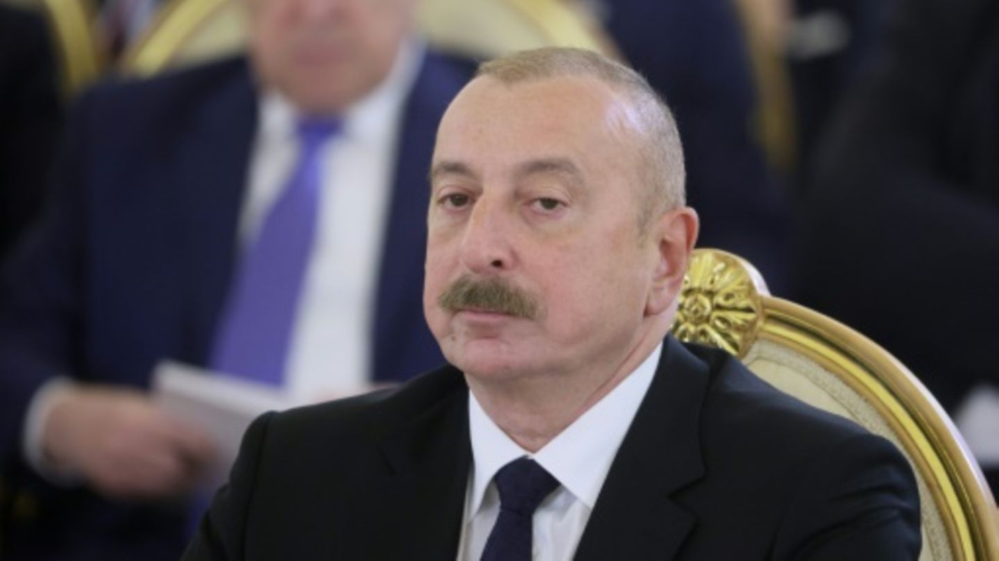 Alijew im Mai 2023 in Moskau