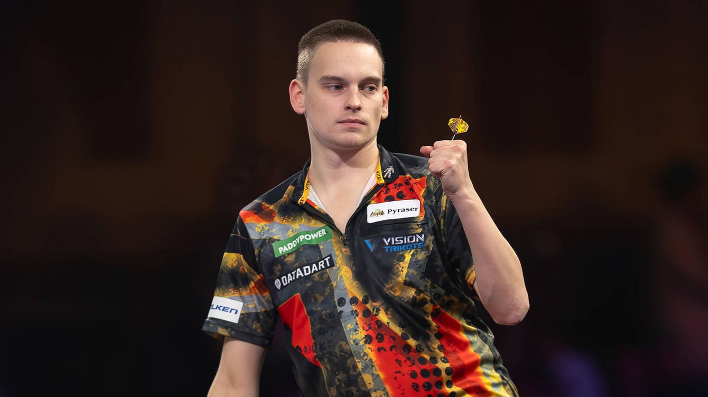 Ricardo Pietreczko: Ein "seltsamer Typ" hält bei der Darts-WM die deutsche Fahne hoch