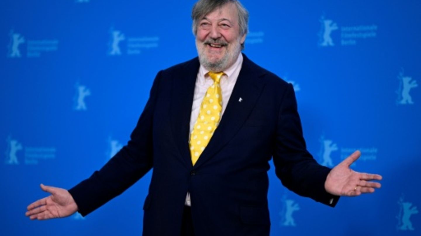 Der britische Schauspieler Stephen Fry