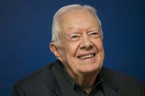 Jimmy Carter im März 2018 in New York