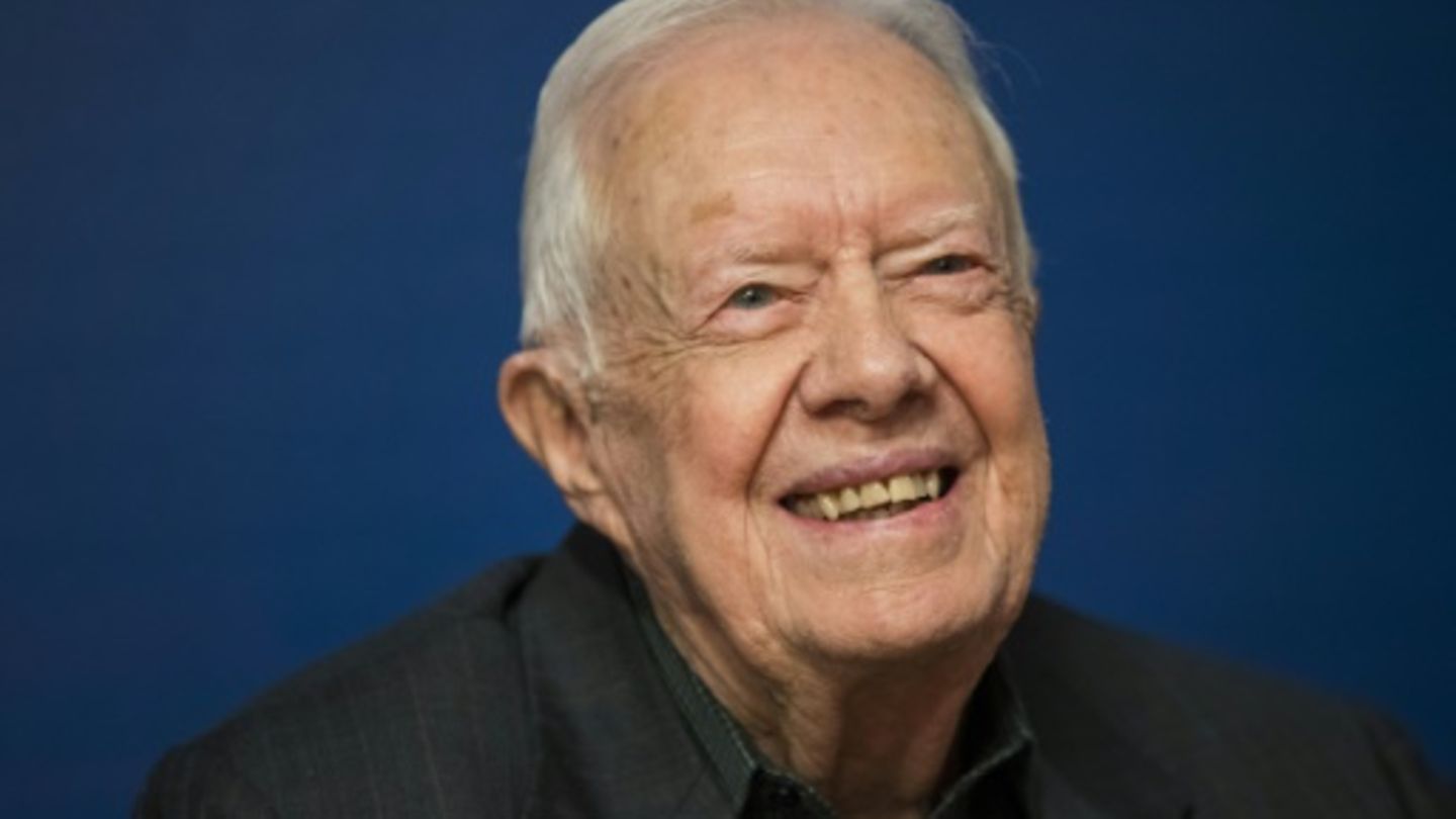 Jimmy Carter im März 2018 in New York