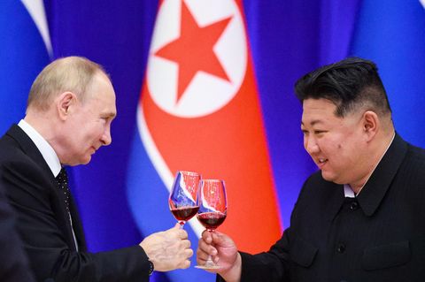 Kim Jong Un und Wladimir Putin