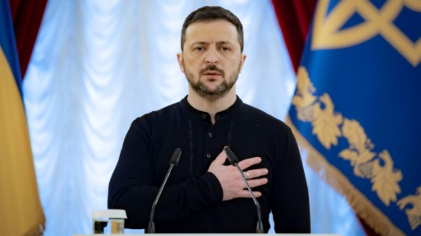 Der ukrainische Präsident Wolodymyr Selenskyj