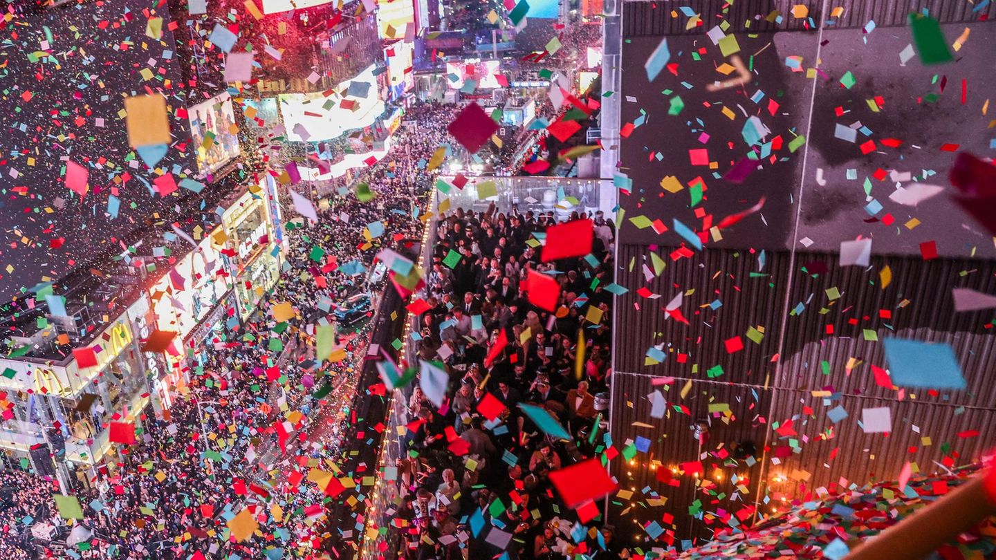 New York an Silvester