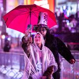 ...eine New Yorker Silvesterfeier? Nicht ohne meinen Schirm!