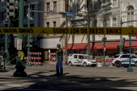 French Quarter in New Orleans nach der Auto-Attacke
