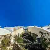 Steintreppen im griechischen Stil in China