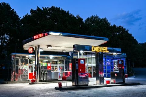 Tankstelle in Herten 2022