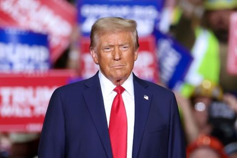 Donald Trump am 4. November in Pittsburgh