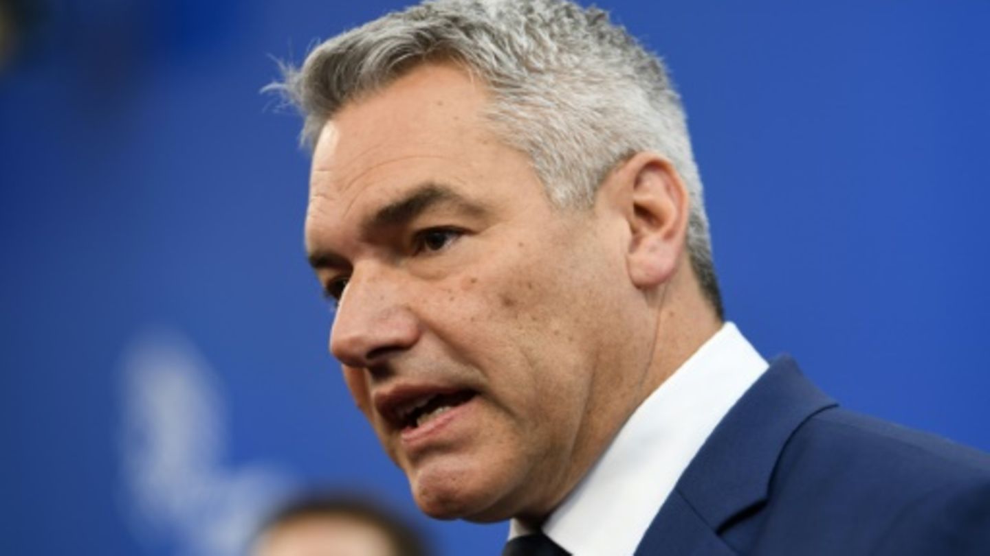 Österreichs Bundeskanzler und ÖVP-Chef Karl Nehammer