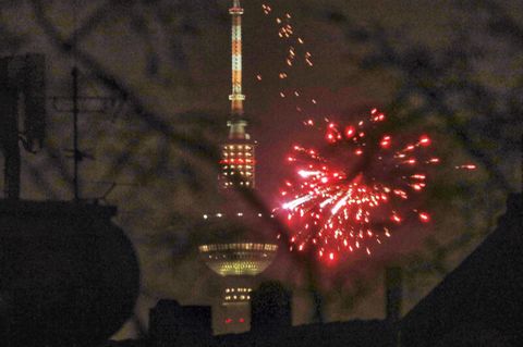 Silvesterfeuerwerk in Berlin