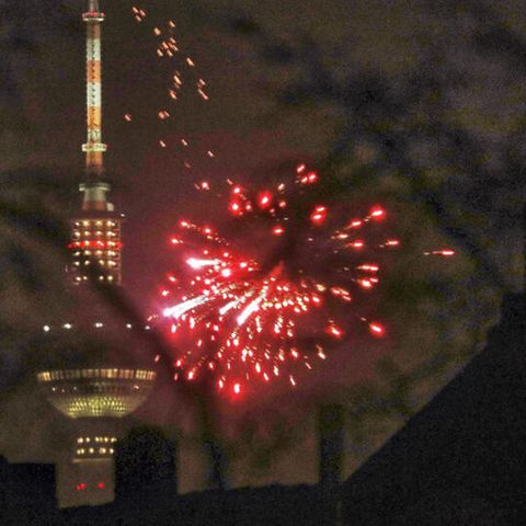 Silvesterfeuerwerk in Berlin