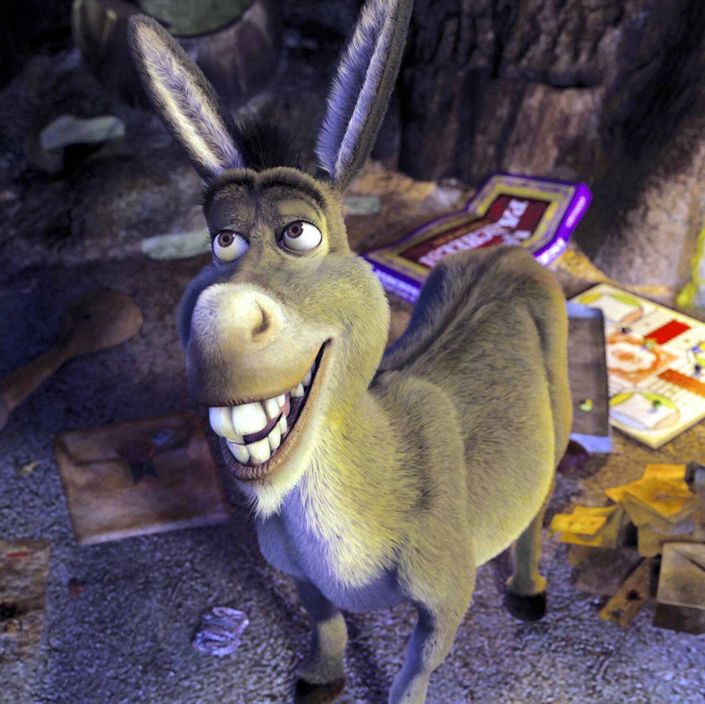 Vinyl Wandtattoo 90cm Shrek \u0026 Esel Wandtattoo - Offizieller DreamWorks  Wandaufkleber 90cm Vinyl Wandaufkleber, image size:1440x1439