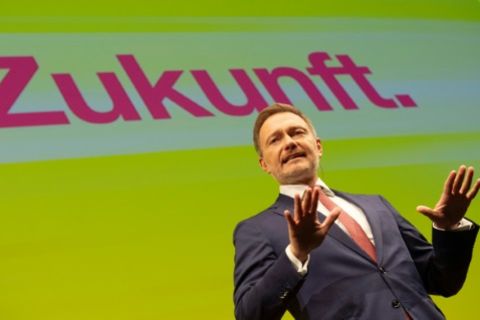 Christian Lindner beim FDP-Dreikönigstreffen 2024