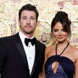 Miles Teller und Keleigh Sperry bei den Golden Globes