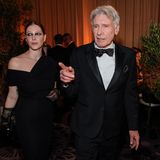 Harrison Ford und Tochter Georgia Ford bei den Golden Globes