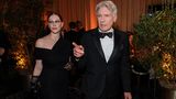 Harrison Ford und Tochter Georgia Ford bei den Golden Globes
