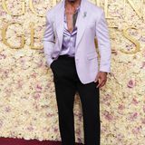 Brust raus, Bauch rein? Das muss man diesem Mann nicht sagen. Schauspieler und Wrestler Dwayne "The Rock" Johnson kam gemeinsam mit seiner Tochter Simone Garcia Johnson zur Preisverleihung.