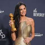 Demi Moore bei den Golden Globes