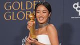 Strahlende Siegerin: Anna Sawai brillierte in der Drama-Serie "Shogun" und wurde als beste Schauspielerin einer Fernsehserie ausgezeichnet. Worum es in der Serie geht, lesen Sie hier