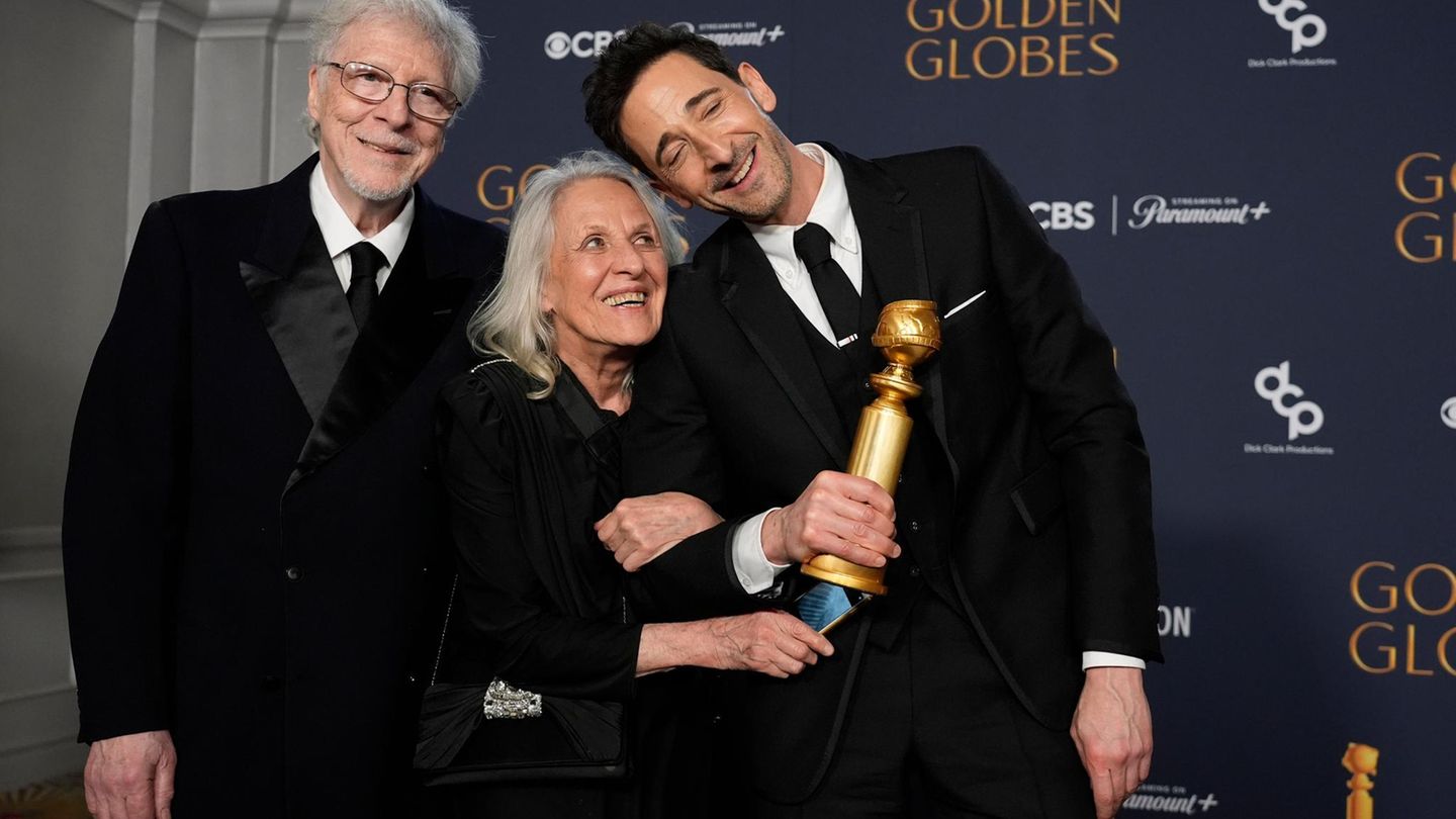 Adrien Brody bei den Golden Globes Adrien Brody bei den Golden Globes
