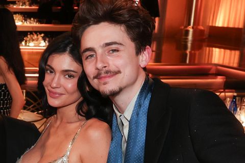 Kylie Jenner und Timothée Chalamet bei den Golden Globes