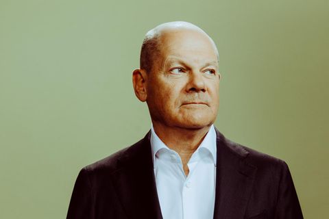 Olaf Scholz im Kanzleramt