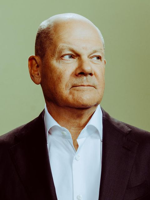 Olaf Scholz im Kanzleramt
