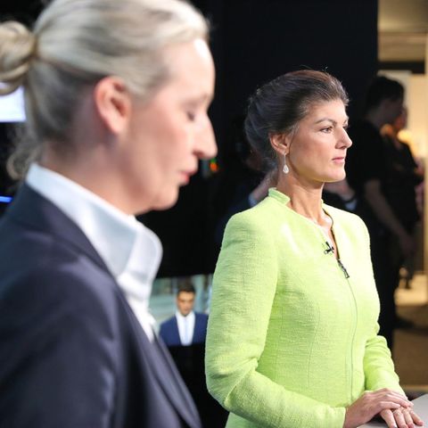Sahra Wagenknecht and Alice Weidel
