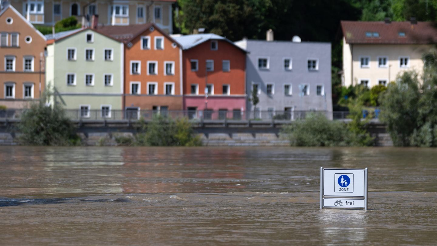 Überschwemmung in Passa