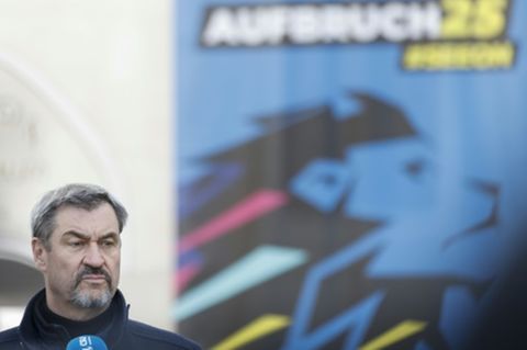 Markus Söder in Seeon