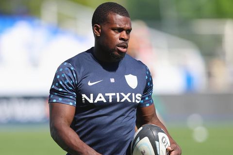 Rugby-Profi Hassane Kolingar im Mai 2024 während des Trainings