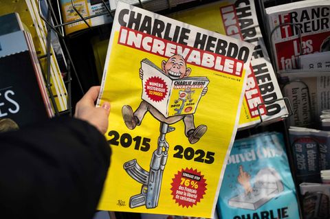 Jubiläumsausgabe Charlie Hebdo