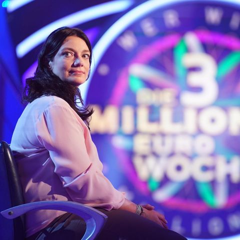 "Wer wird Millionär?": "Wer wird Millionär?"-Kandidatin Claudia Meimberg berichtete Günther Jauch von ihren Romanen "Wer wird Millionär?"-Kandidatin Claudia Meimberg berichtete Günther Jauch von ihren Romanen